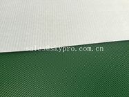 Glatte matte glatte Griffspitze des grüne Farbdiamant PVC-Förderbandes