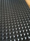 Pyramiden-Oberflächenvollgummi-Blatt u. Matte, eine Seitendiamant-Muster-Spitzen-Gummi-Matte