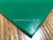 Dauerhaftes gewölbtes Gummiblatt des Grün-3mm dick Anti in der Rollenbunten Gummimatte