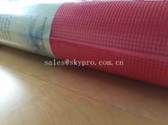 Dauerhafte Gewohnheit Druck-rote Yoga-Matte EVA, Schaum-Gummi-Blätter für Fitness-Club