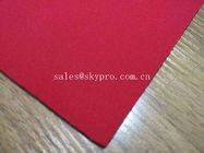 1mm starkes hohes elastisches Rosa SBR verdünnen Neopren-Gewebe EVA mit Polyester-Jersey-Beschichtungs-Gummi-Blatt