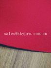 1mm starkes hohes elastisches Rosa SBR verdünnen Neopren-Gewebe EVA mit Polyester-Jersey-Beschichtungs-Gummi-Blatt