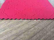 Kundenspezifisches Muster-Schaum-Schwamm-Polyester gestricktes lamelliertes Neopren-Gewebe