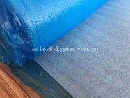 Erweiterter Schaum PVC-Laminats-Feuchtigkeits-Sperren-Bodenbelag Underlayment des Polyäthylen-Schaum-3mm blauer EPE
