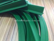 Berufsweißes/Grün PVC-Bügel-Rock dauerhaftes PVC-Hochleistungsförderband für Lebensmittelindustrie