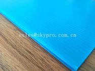 Blauer Schmutz - prüfen Sie Polypropylen-hohles Blatt-dauerhafte pp. gewellte Plastikbretter
