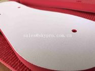Rot humanisiertes Entwurf Gummi-EVA-Schaum-Blatt für Pantoffel inneres einziges Outsole beschuht Material