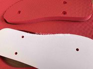 Rot humanisiertes Entwurf Gummi-EVA-Schaum-Blatt für Pantoffel inneres einziges Outsole beschuht Material