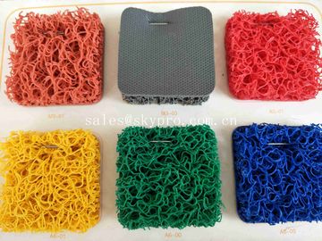 Dauerhafte Gummistärke-im Freien Mehrfarbengewohnheit PVC-Boden-Matte der matten-5mm