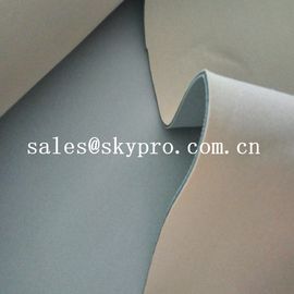 Imprägniern Sie Seiten weißes schwarzes lycra zweischichtiggewebe des 2.5mm Neoprengeweberollen zwei