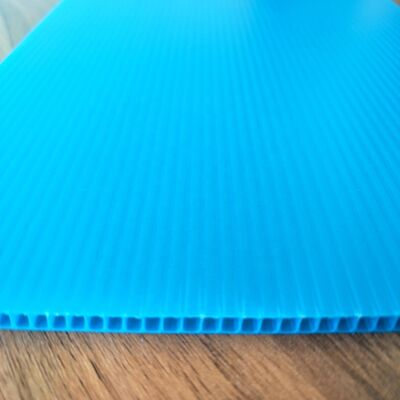 UV-stabilisierte, feuerretardierende, antistatische Hohlplatte aus Kunststoff und PP-gewölbte, doppelte Platte aus Kunststoff