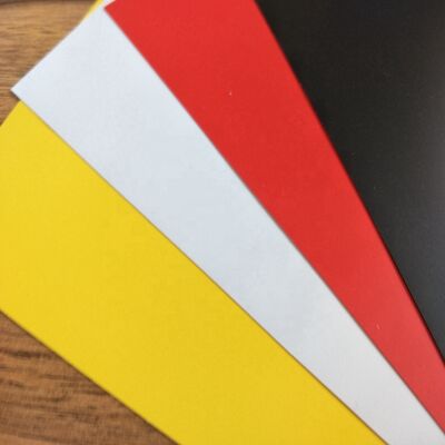 Transparente starre PVC-Blätter und PVC-Bindungsdeckel in kundenspezifischen Größen