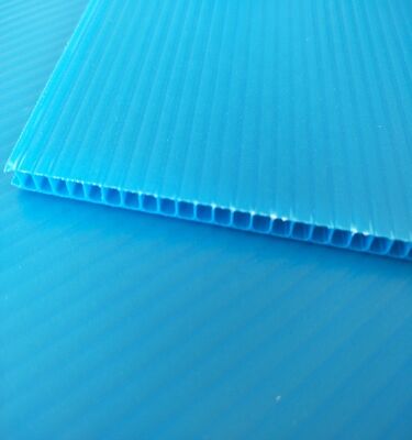 Maßgeschneiderte recycelbare, wasserdichte PP-Kunststoff-Wellplatte für Verpackungsboxen