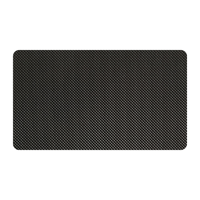 Fabrikpreis 1,8 mm 2,0 mm schwarzer Diamantmuster PVC-Fahrband