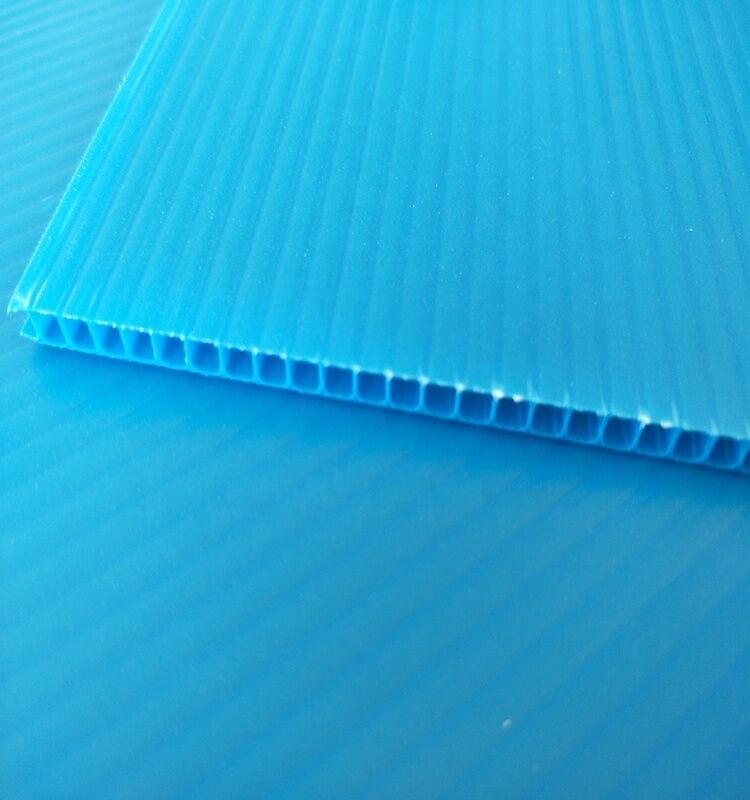 Maßgeschneiderte recycelbare, wasserdichte PP-Kunststoff-Wellplatte für Verpackungsboxen