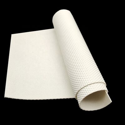 Weißes PU-Diamantmuster-Antistatik-Förderband für Teigausroller